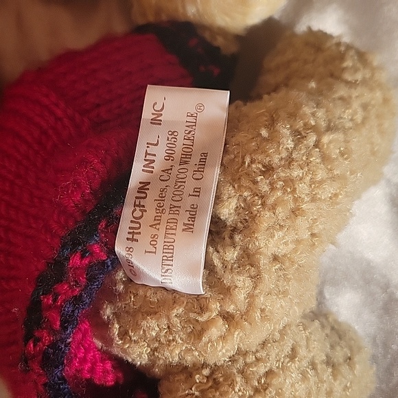 HugFun Teddy Bears lot of Three Christmas Bears, Plush - Picture 5 of 8